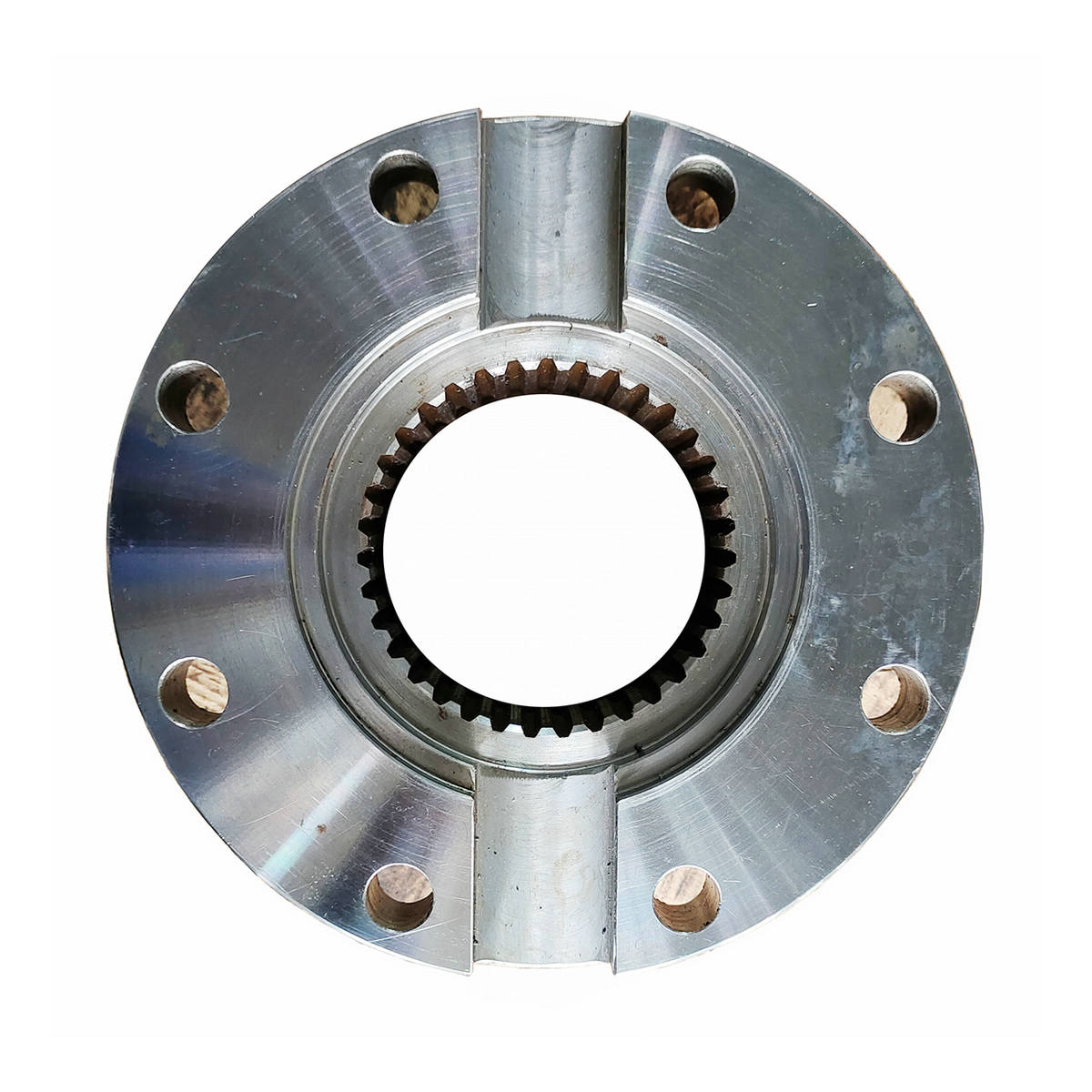 Internal spline flange